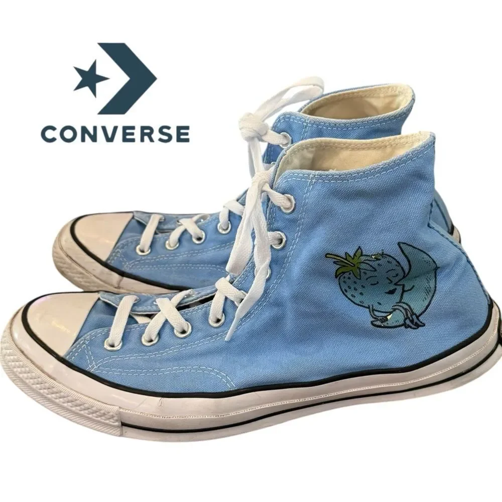 Converse x Sky High Farm Workwear Chuck 70 Blue Sneakers 13 - Picture 2 of 9